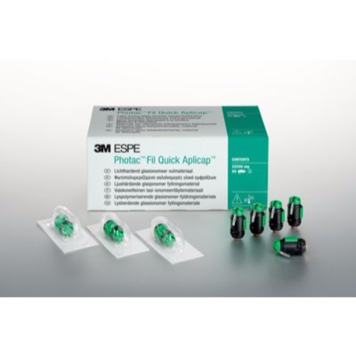 3M Photac™ Fil Quick Aplicap™ LightCuring Glass Ionomer Cement (GIC) 