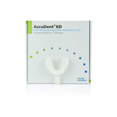 Ivoclar Vivadent AccuDent XD Edentulous Impression Trays, Mandibular
