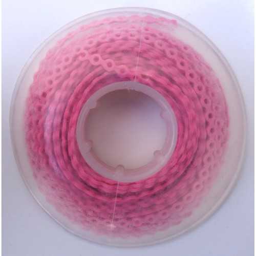 Forestadent Power Chain Short - Light Pink (15ft)